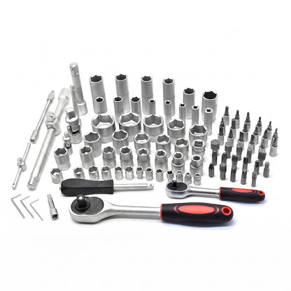 JUEGO DE DADO Y PUNTA 1/2”-1/4” 94PZ LH-2661