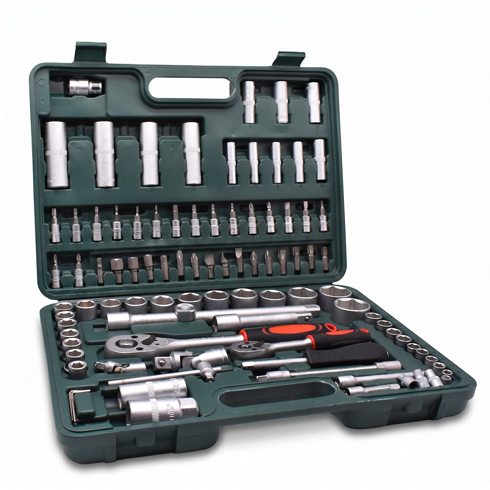 JUEGO DE DADO Y PUNTA 1/2”-1/4” 94PZ LH-2661