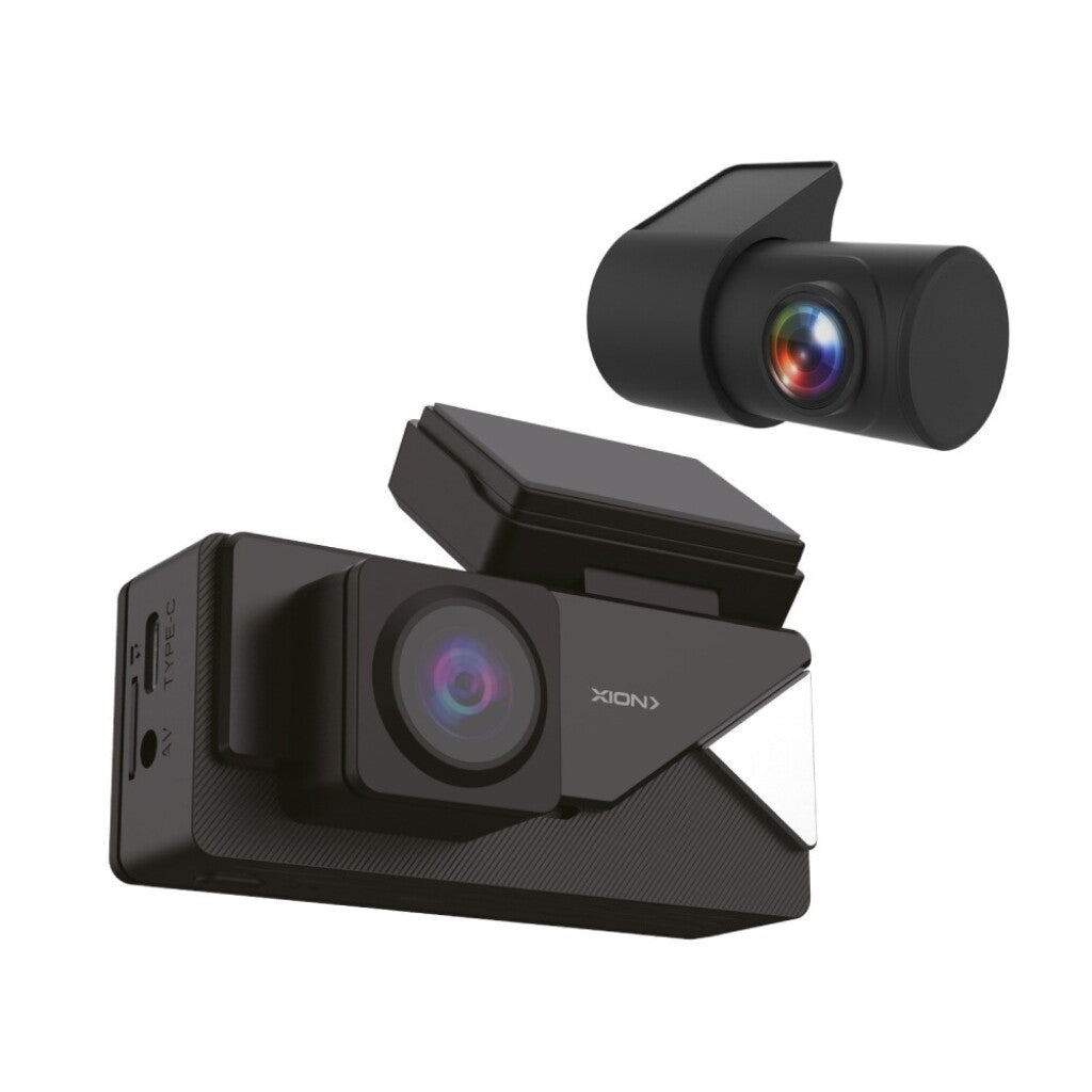 kit dash cam dvr 1080p + cámara trasera