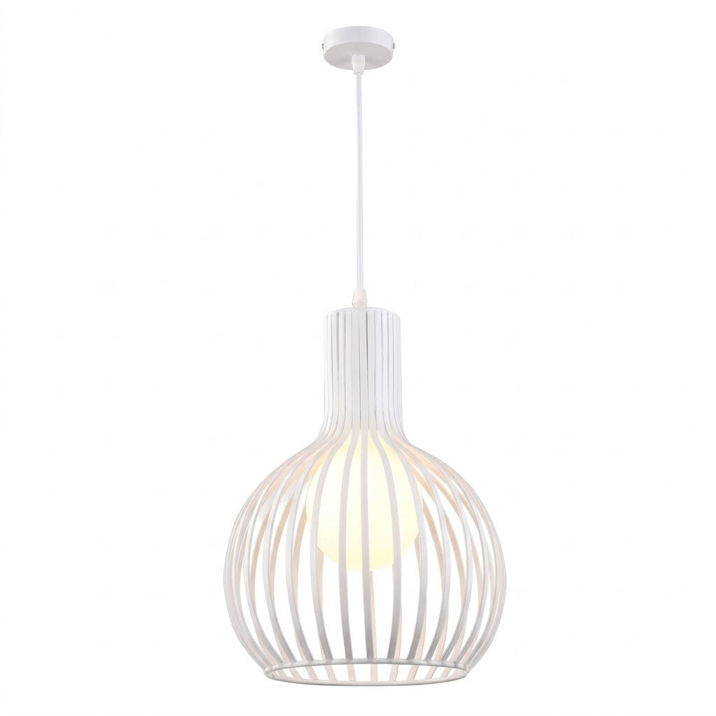 Campana de Aluminio y madera estilo nórdico
