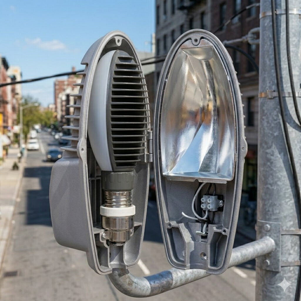Lámpara led 54w E40 remplazo sodio-mercurio