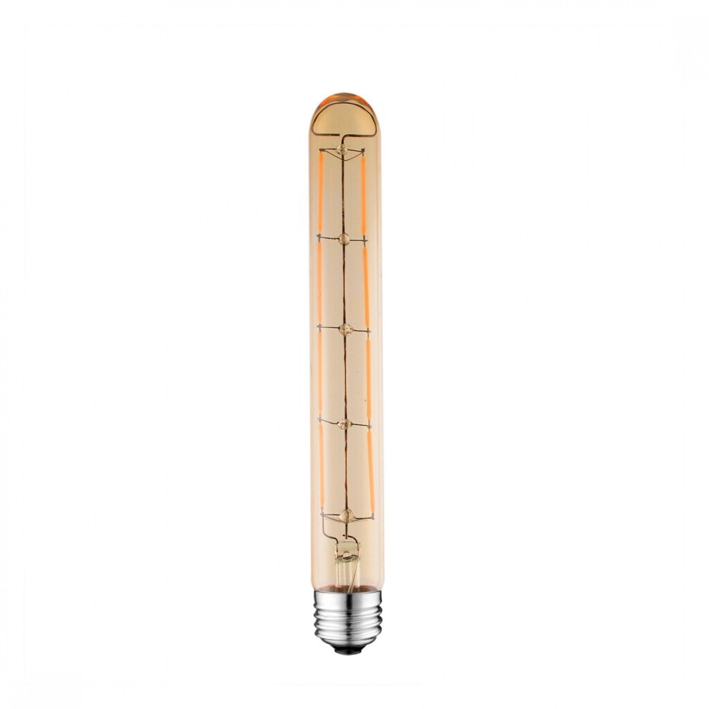 Lampara Led Filamento Vintage modelo Tubular larga 18cm 6w