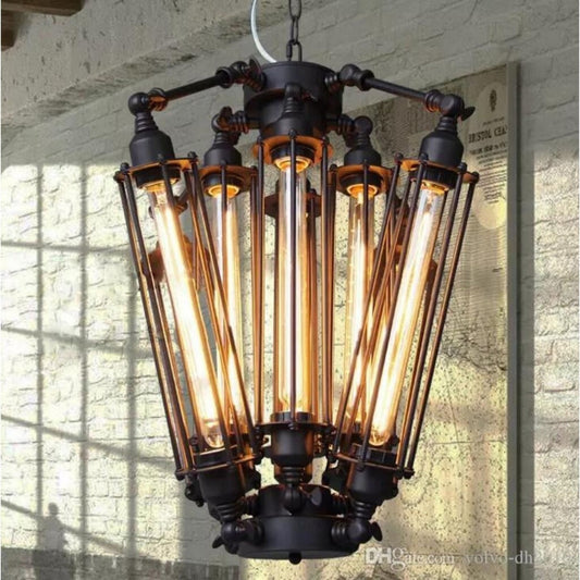Lampara Led Filamento Vintage modelo Tubular larga 30 cm 6w
