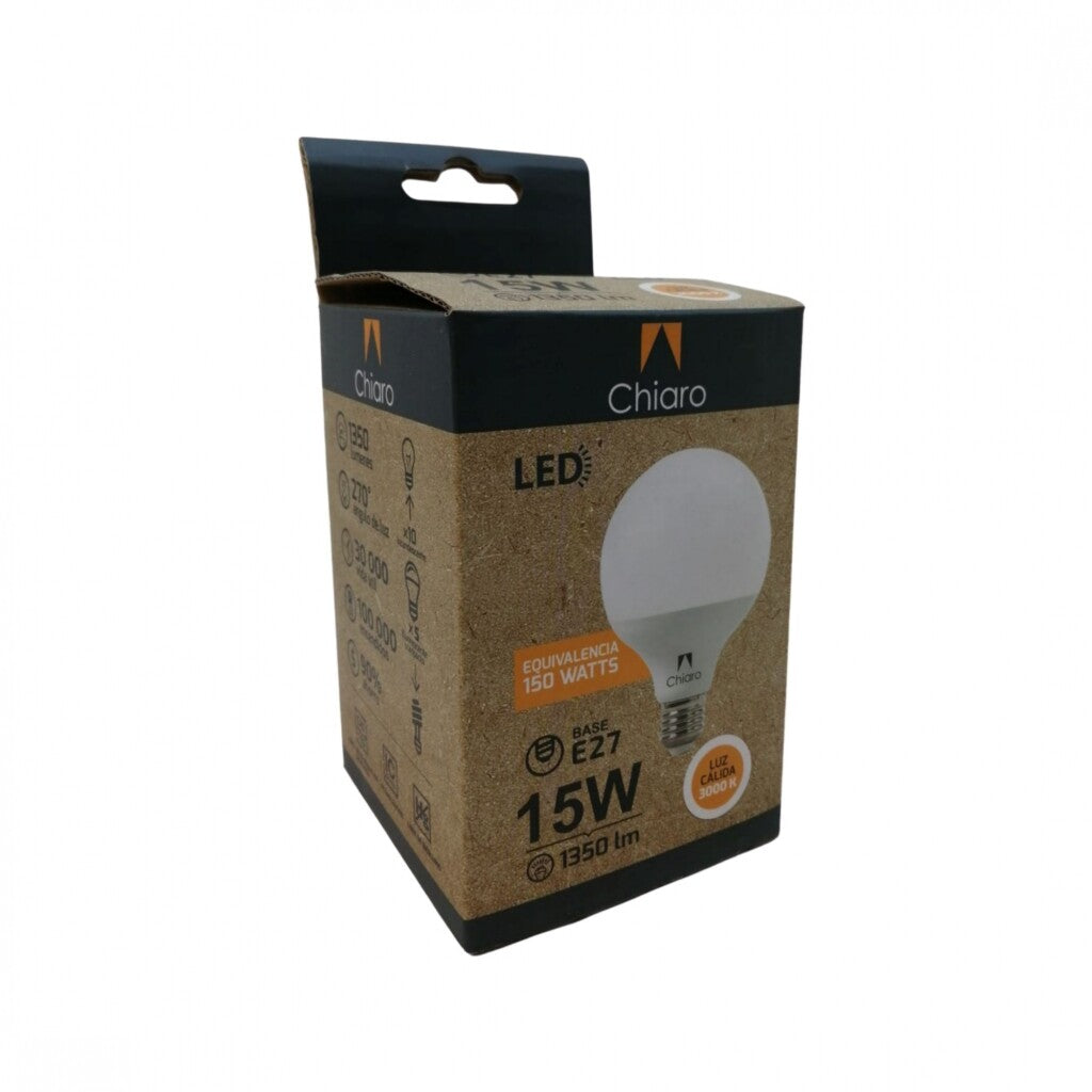 Lampara Led Globo opal 15w G95 E27