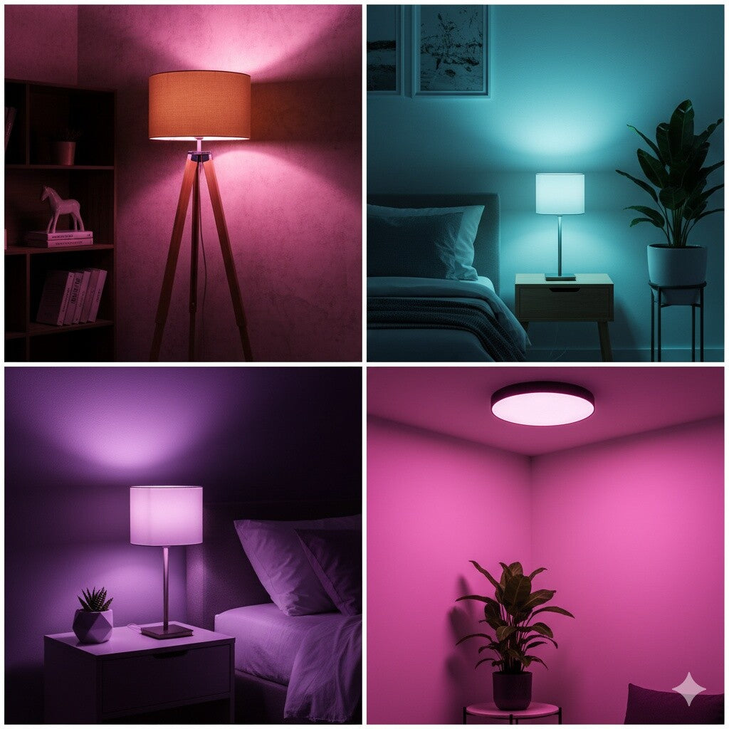 Lampara LED INTELIGENTE WIFI RGB E27