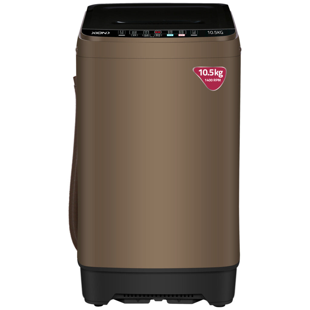 lavarropa vertical de carga superior con bomba 10,5 kg