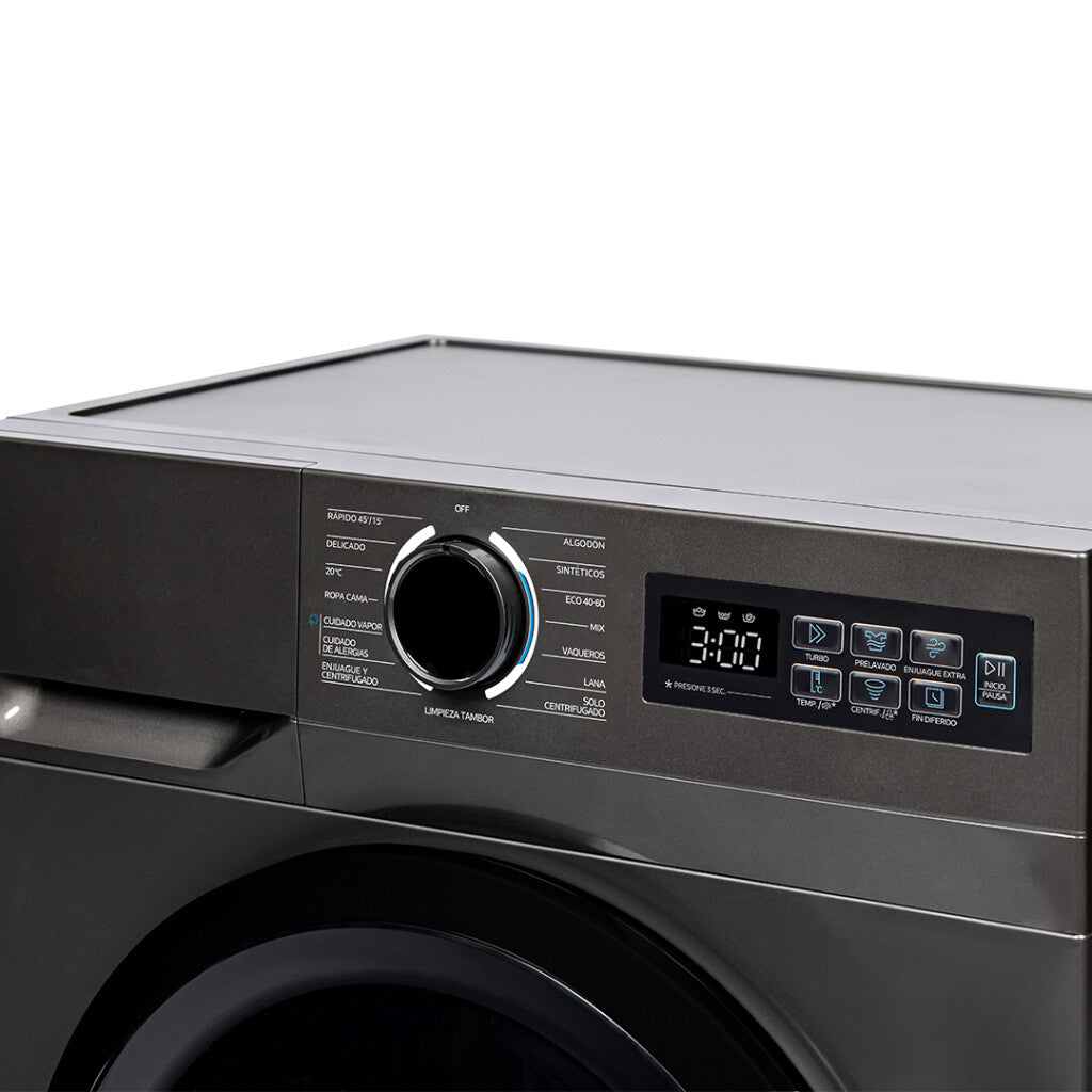 Lavarropas carga frontal inverter 11Kg Midea MF110W110/T-UY