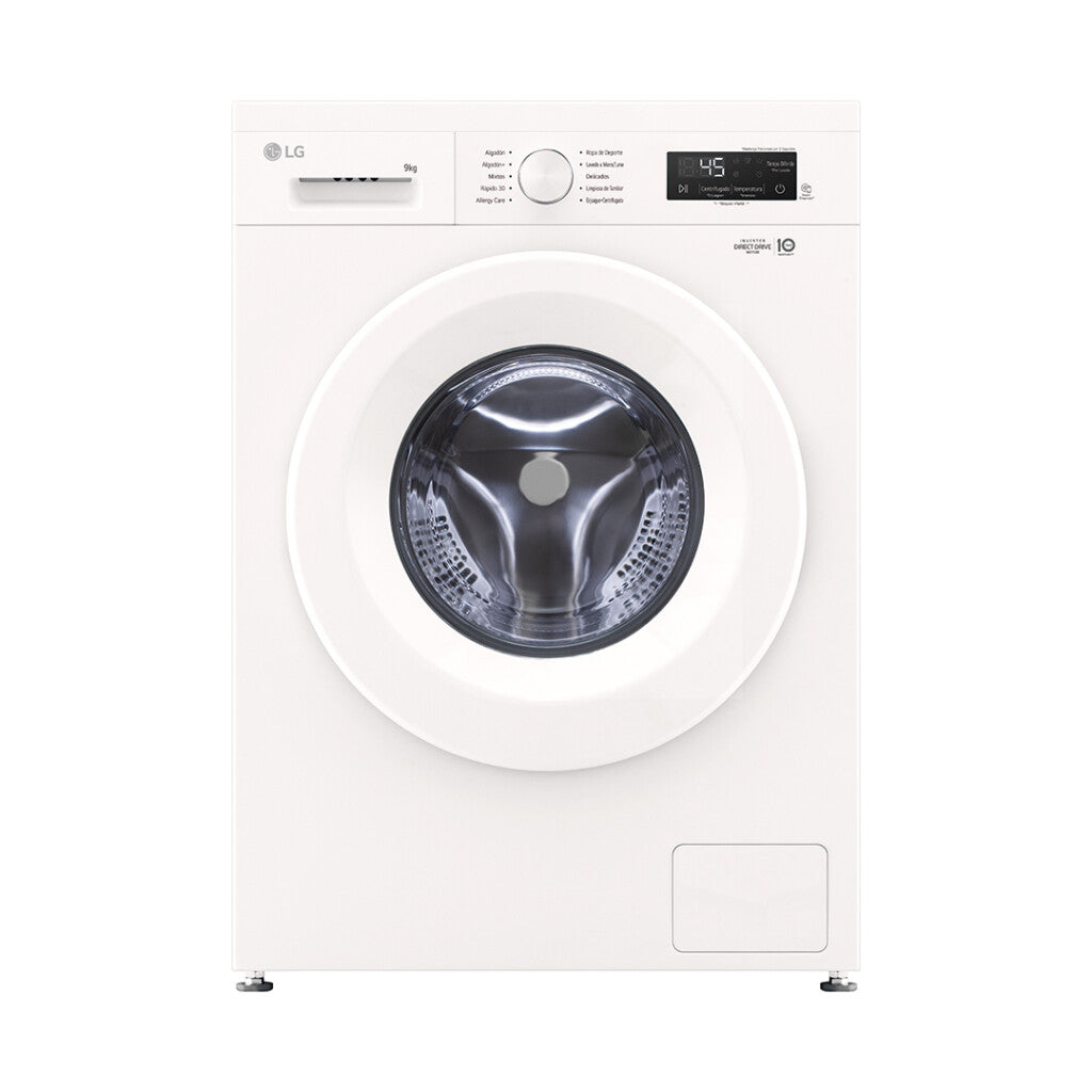 Lavarropas frontal LG inverter 9Kg WM9GWVFS6