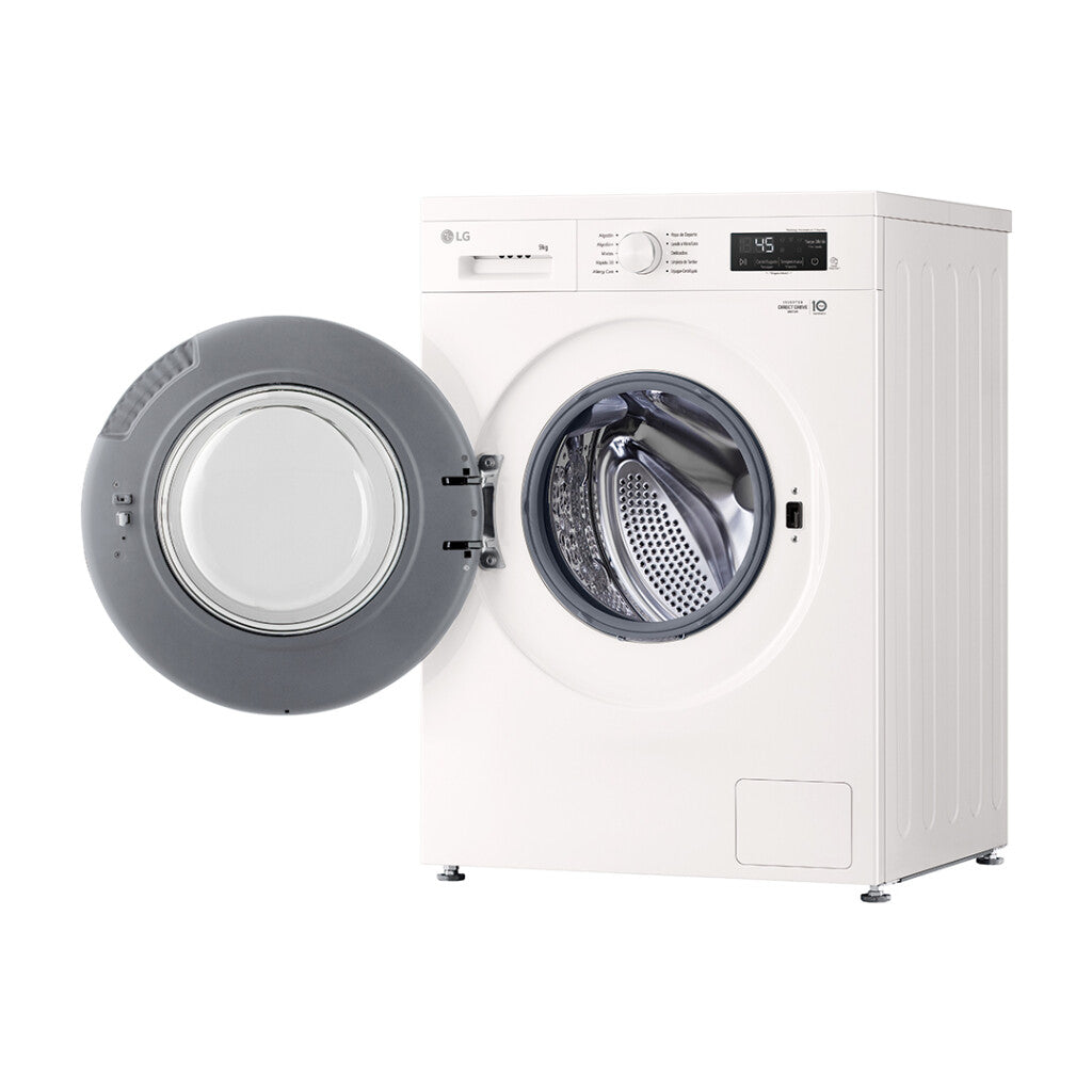 Lavarropas frontal LG inverter 9Kg WM9GWVFS6
