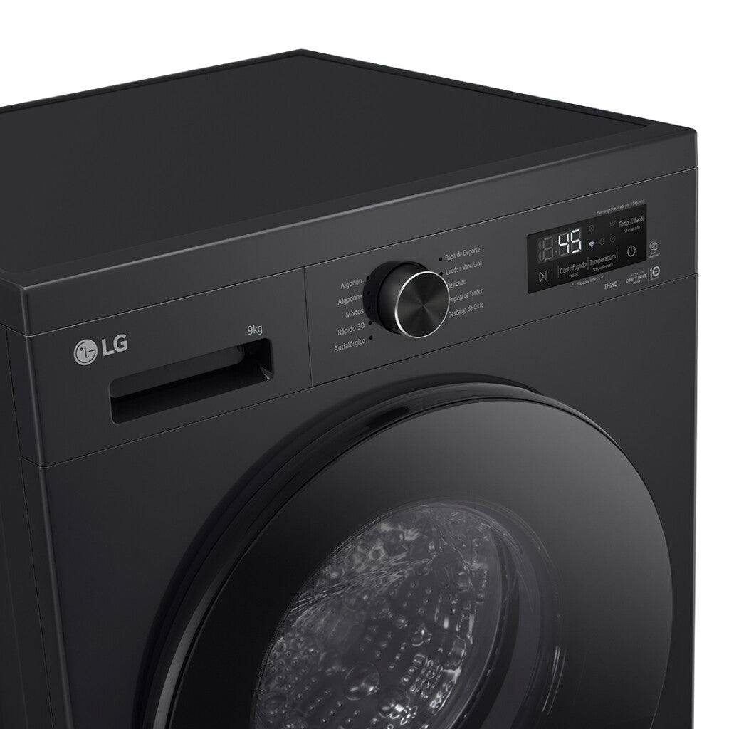 Lavarropas frontal LG inverter 9Kg WM9OBVF6