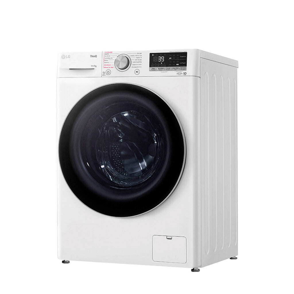Lavasecarropas frontal inverter LG 11Kg WD11WVC3S6