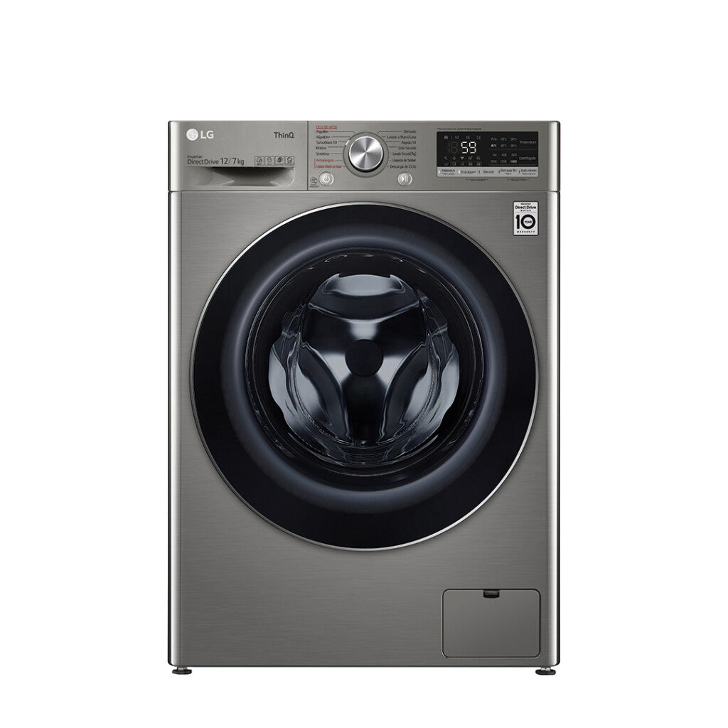 Lavasecarropas frontal inverter LG 12Kg WD12VVC4S6C