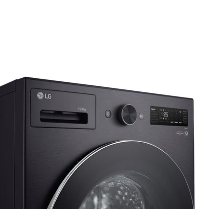 Lavasecarropas frontal inverter LG 15Kg WD15EBNTSPG