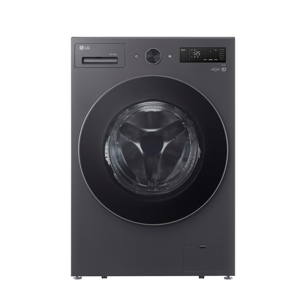 Lavasecarropas frontal inverter LG 20Kg WD20EGNTSPG