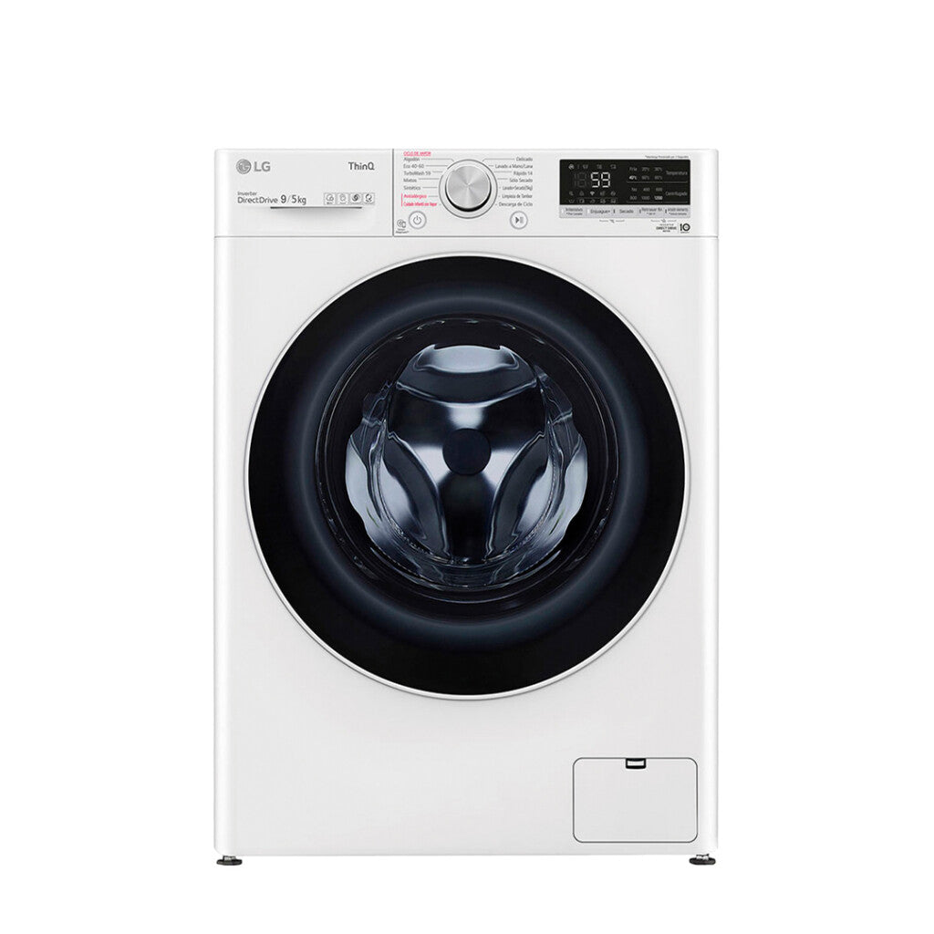 Lavasecarropas frontal inverter LG 9Kg WD9WVC4S6