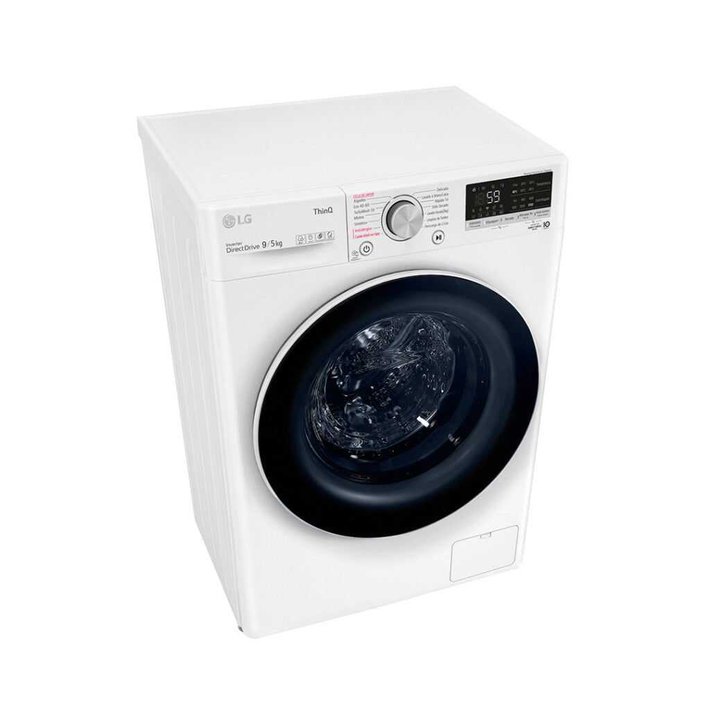 Lavasecarropas frontal inverter LG 9Kg WD9WVC4S6