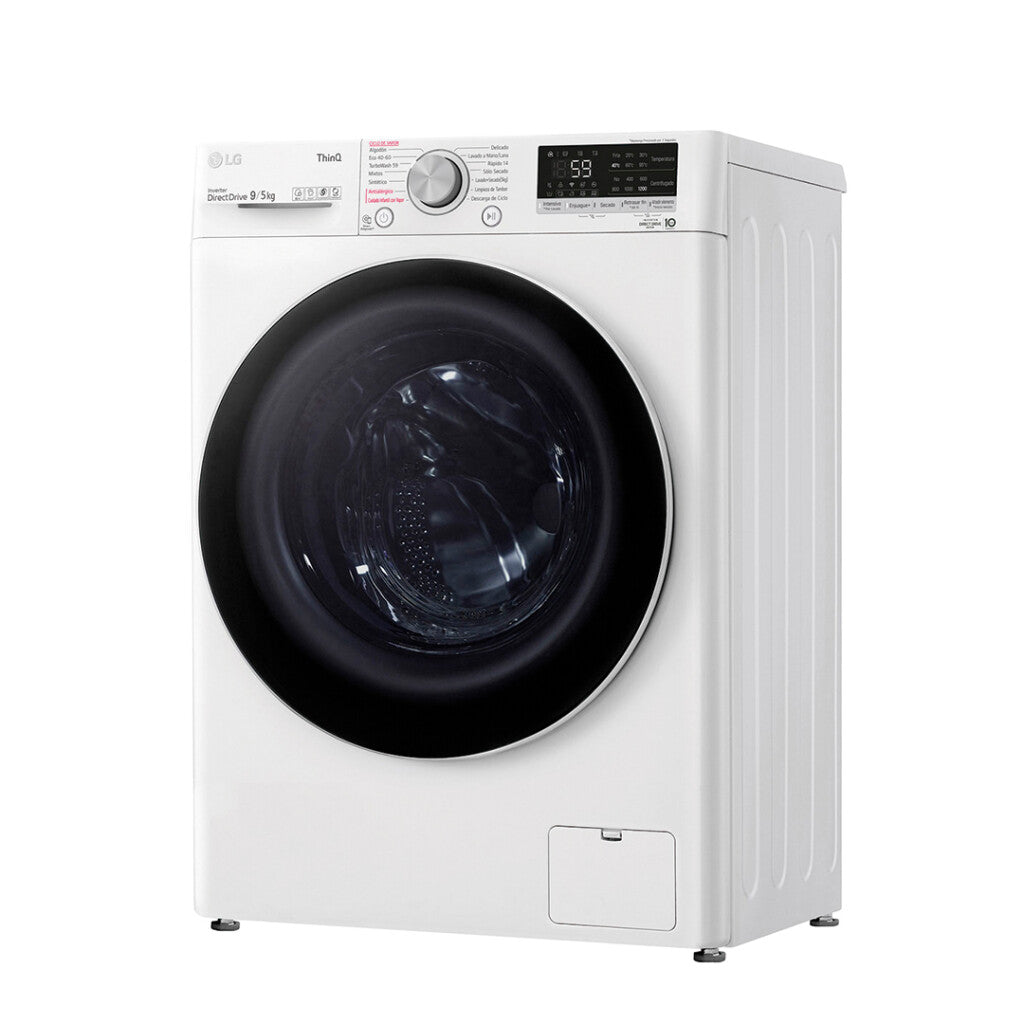 Lavasecarropas frontal inverter LG 9Kg WD9WVC4S6