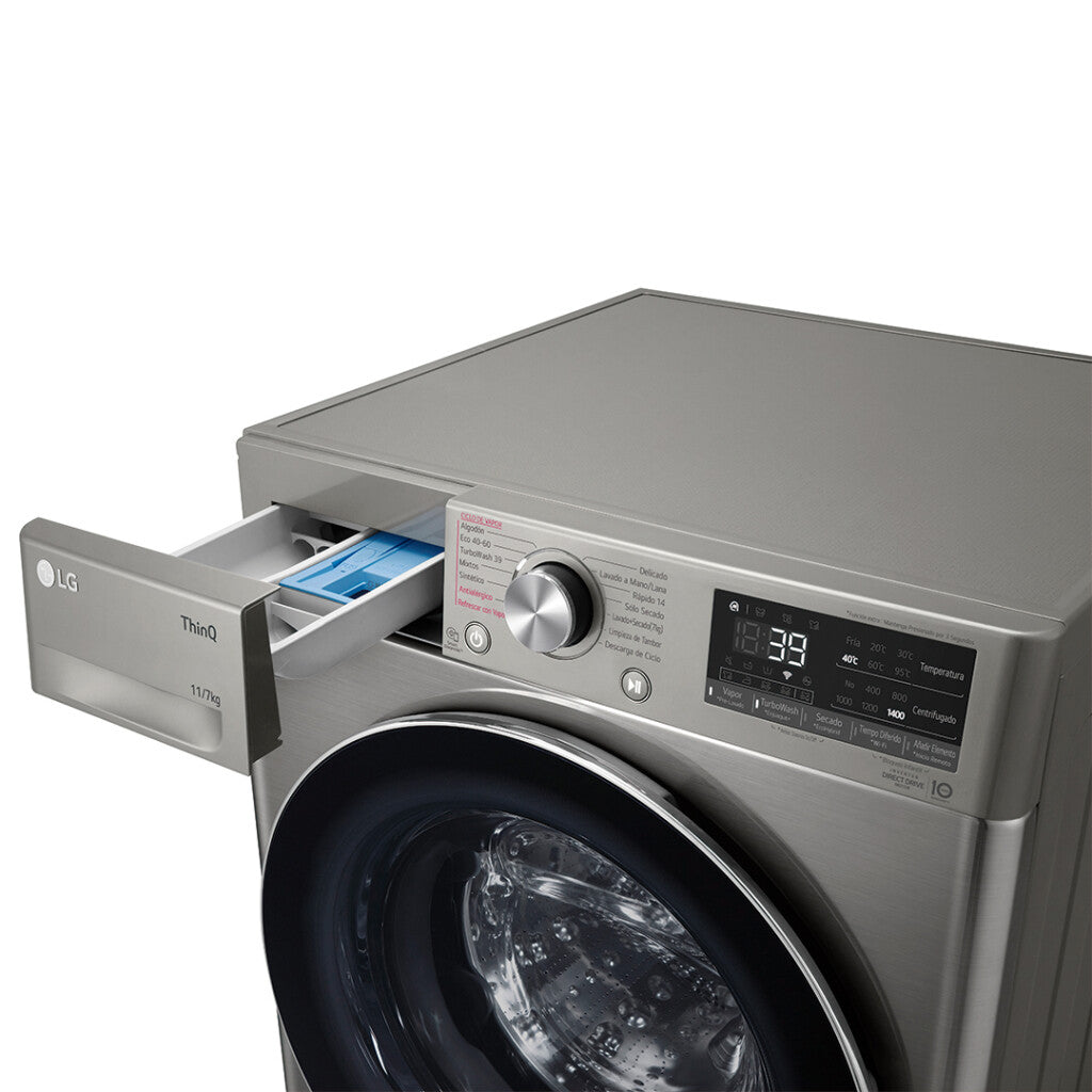 Lavasecarropas LG AI DD™ 11Kg WD11PVC3S6