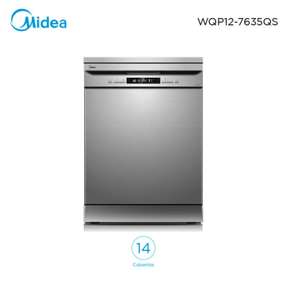 Lavavajillas Inox 14C Midea WQP127635QS