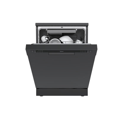 Lavavajillas Negro 14C Midea MDWPF1401CB
