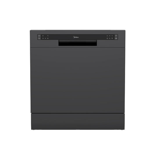 Lavavajillas Negro 8C Midea MDWTT0802GB