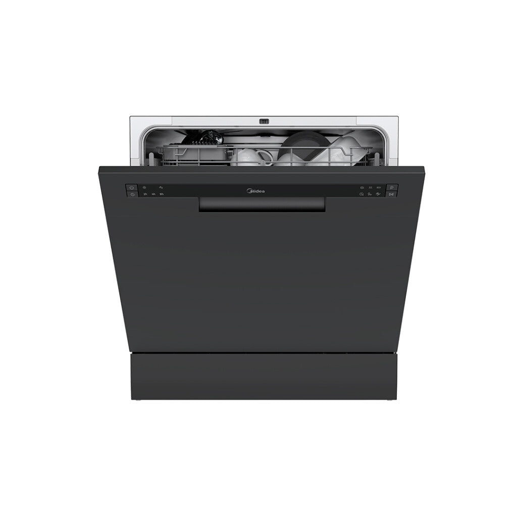 Lavavajillas Negro 8C Midea MDWTT0802GB