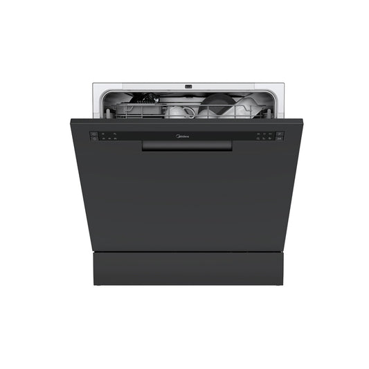 Lavavajillas Negro 8C Midea MDWTT0802GB