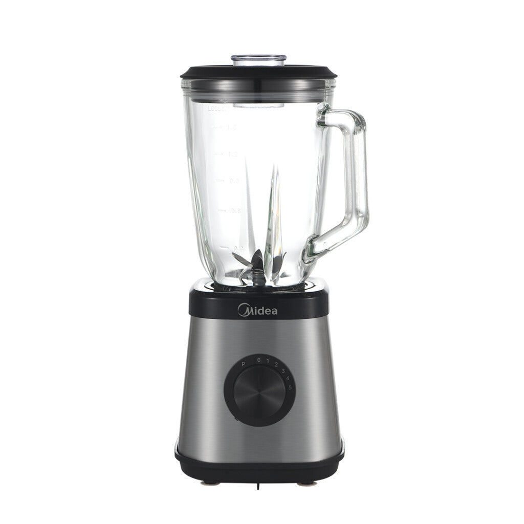 Licuadora Midea 1,5L Jarra de vidrio BL1010W