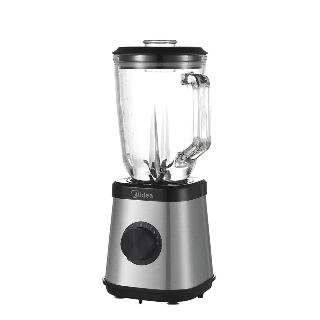 Licuadora Midea 1,5L Jarra de vidrio BL1010W