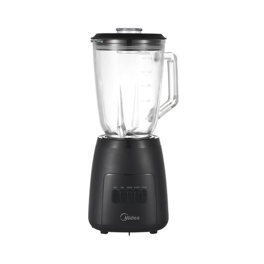 Licuadora Midea Negra 1,5L Jarra de vidrio MJ-BL6014W