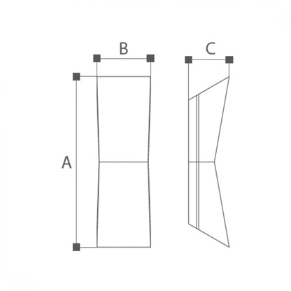 Luminaria Aplique Led Bidireccional 6w Ip65