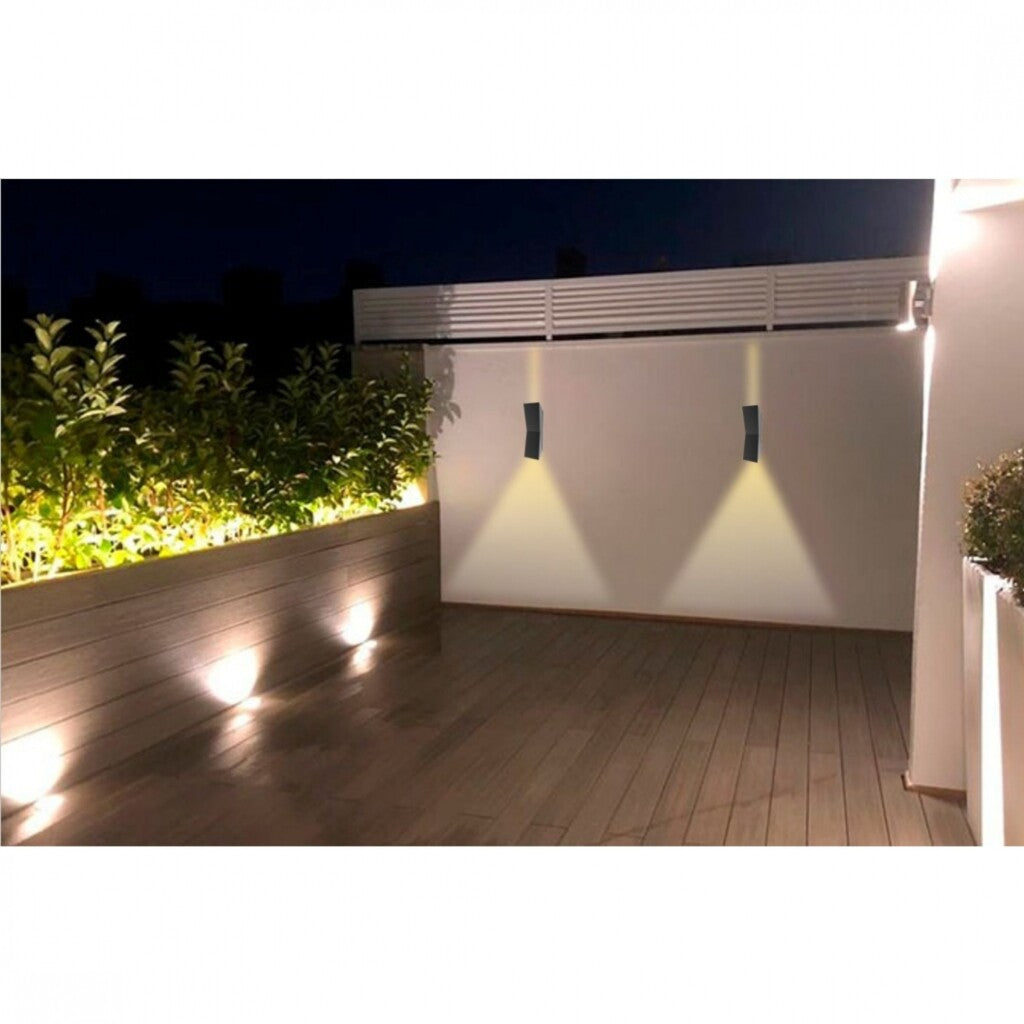 Luminaria Aplique Led Bidireccional 6w Ip65