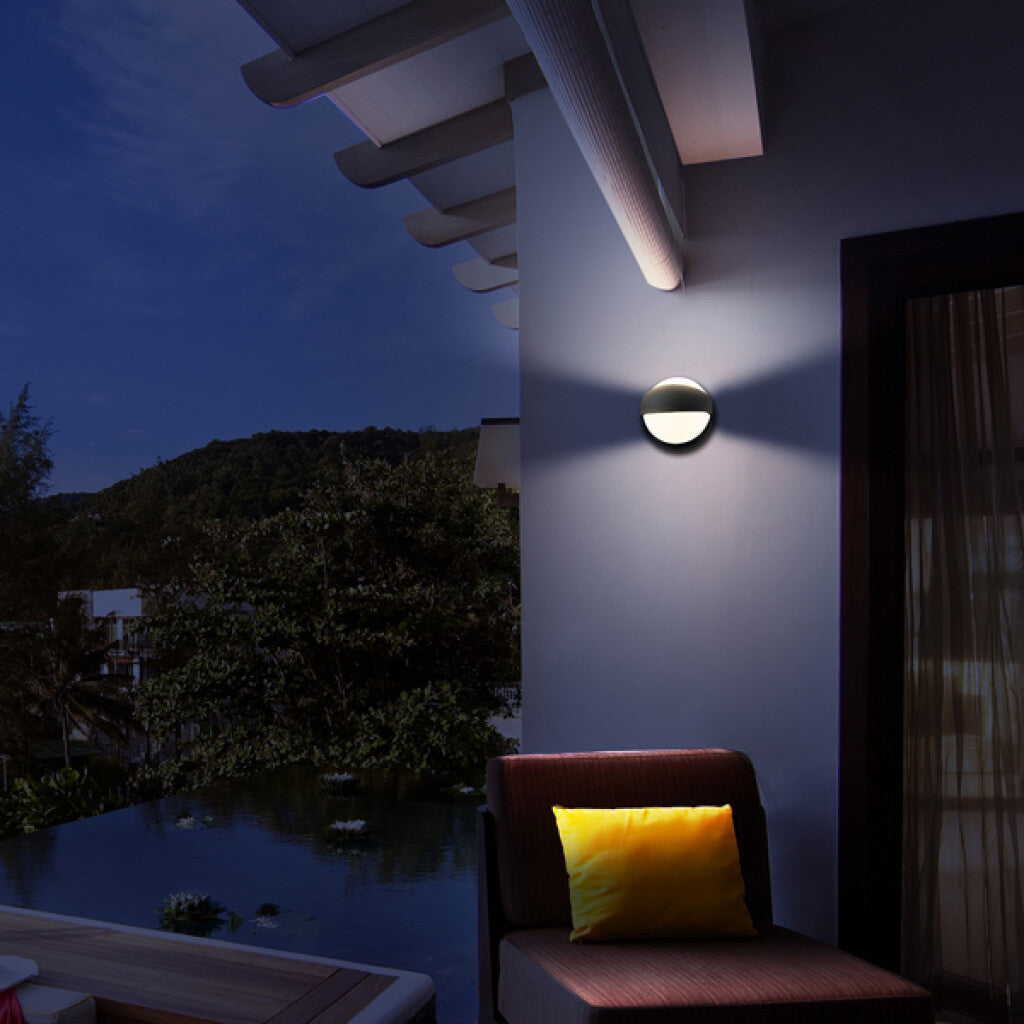 Luminaria aplique led bocha IP65 13W