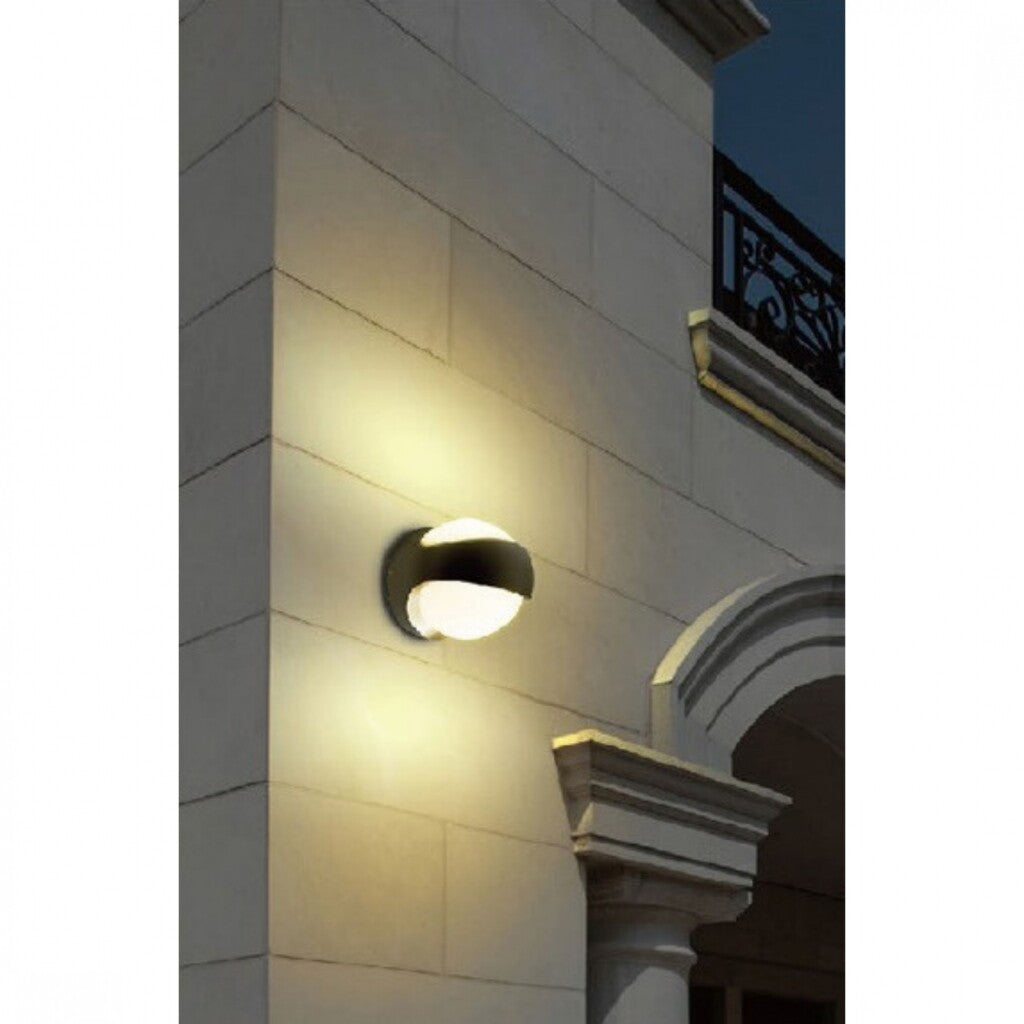 Luminaria aplique led bocha IP65 13W