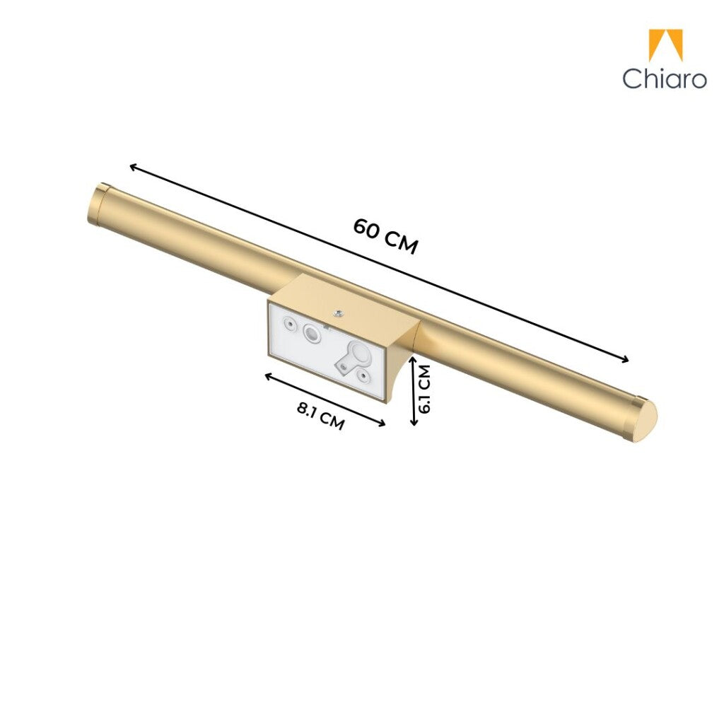 Luminaria Barra de led lineal 60cm 3EN1