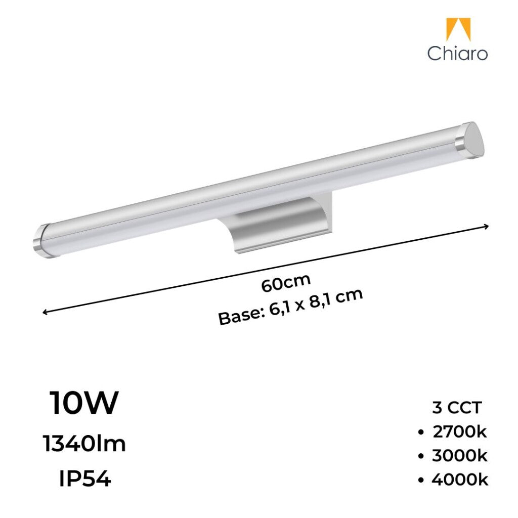Luminaria Barra de led lineal 60cm 3EN1