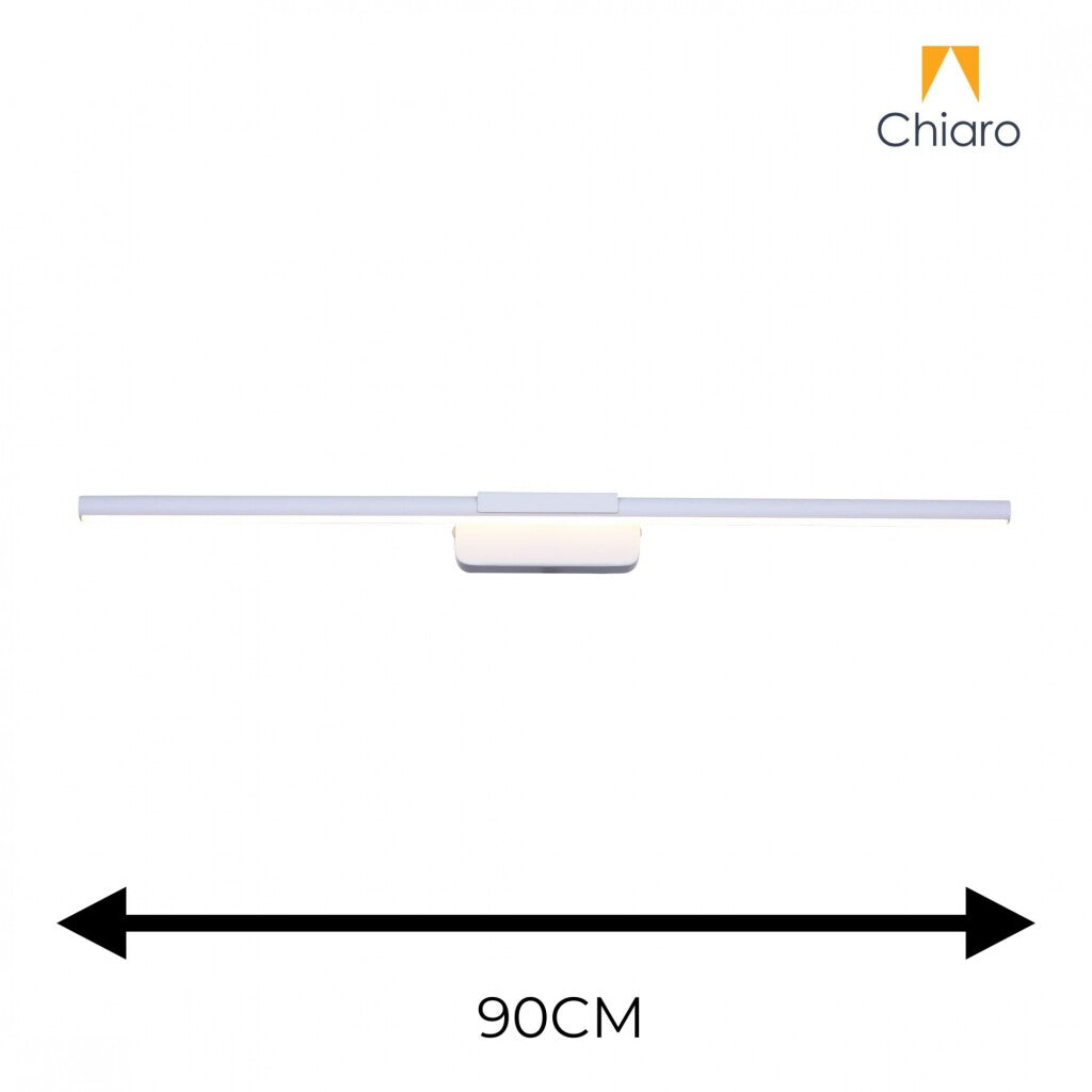 Luminaria Barra de led lineal 90cm BLANCO 16w