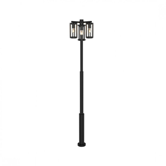 Luminaria con columna 3*E27 PARA LAMPARA 2.2M