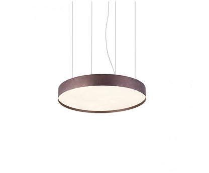 Luminaria Led circular marrón cepillado 35W dimerizable, 45cm