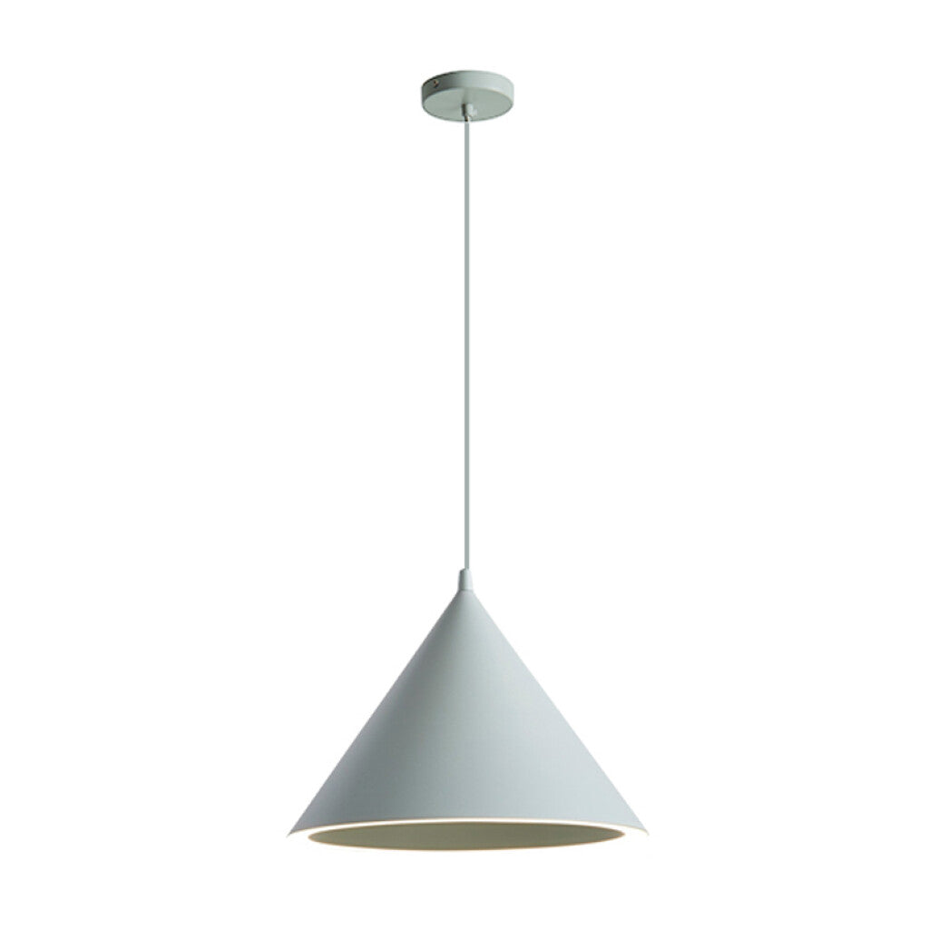 Luminaria Led integrada Cónica 32cm 18w