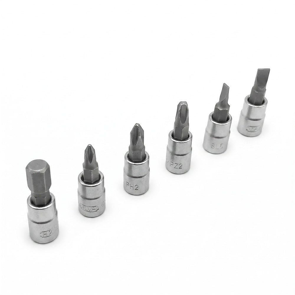JUEGO DE DADO Y PUNTA 1/4″ 46PZ MAKAWA TW-46P