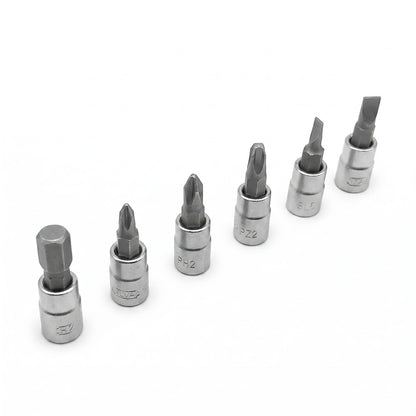 JUEGO DE DADO Y PUNTA 1/4″ 46PZ MAKAWA TW-46P