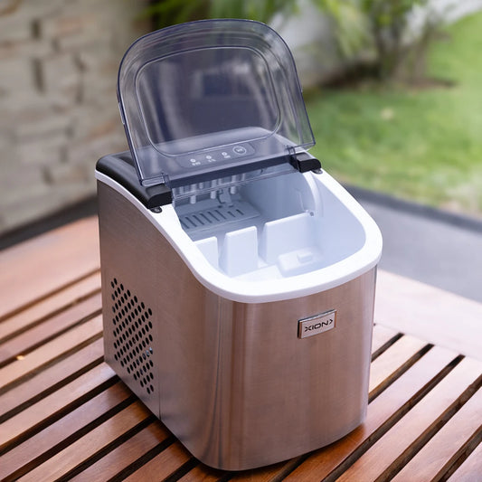 máquina de hielo inoxidable 12kg