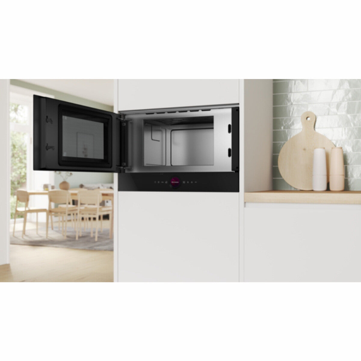 Microondas de empotrar Bosch Inverter BFL7221B1 Gourmet
