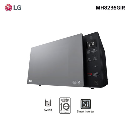 Microondas inverter con grill 42L LG MH8236GIR