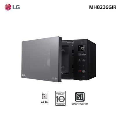 Microondas inverter con grill 42L LG MH8236GIR