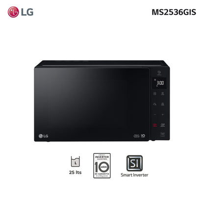 Microondas inverter NeoChef 25L LG MS2536GIS