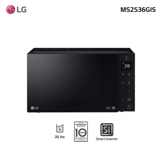 Microondas inverter NeoChef 25L LG MS2536GIS