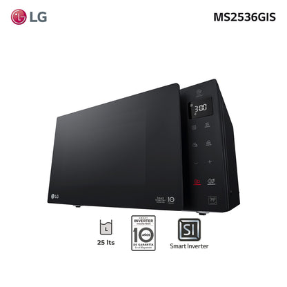 Microondas inverter NeoChef 25L LG MS2536GIS