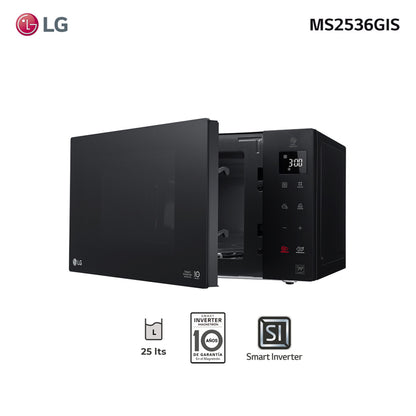 Microondas inverter NeoChef 25L LG MS2536GIS